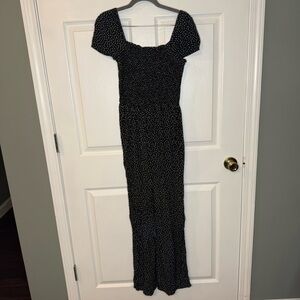 Abercrombie & Fitch Jumpsuit with Elastic Shirring at Chest Size Medium GUC